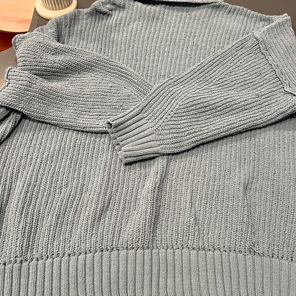 Aerie Cozy blue Women's Sweater - Picture 5 of 8
